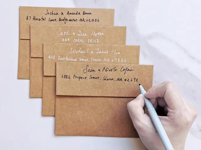 Alt view image 2 of 6 - 1000 Pcs A2 Invitation Envelopes in Kraft Brown Peel & Press Self Seal 4 3/8 x 5 3/4 Square Flap Envelopes RSVP Return Envelopes 100lb. for Announcement Mailing 4x5 Greeting Cards Photo 1/4 Fold Cards