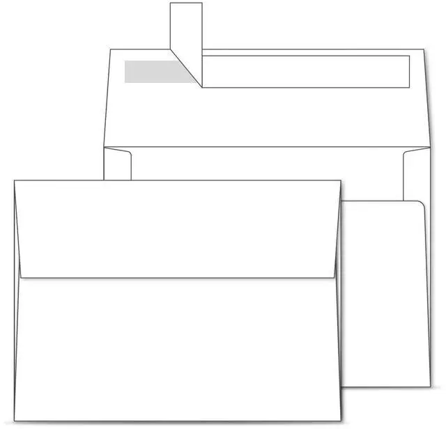 Main image of A7 Printable White 5x7 Envelopes 1000 Pack - Bulk A7 5.25 x 7.25 Inches Self-Seal Envelopes for 5x7 Cards Christmas Cards Wedding Invitations, Photos, Graduation, Baby Shower | Bulk A7 5.25 x 7.25 Inc