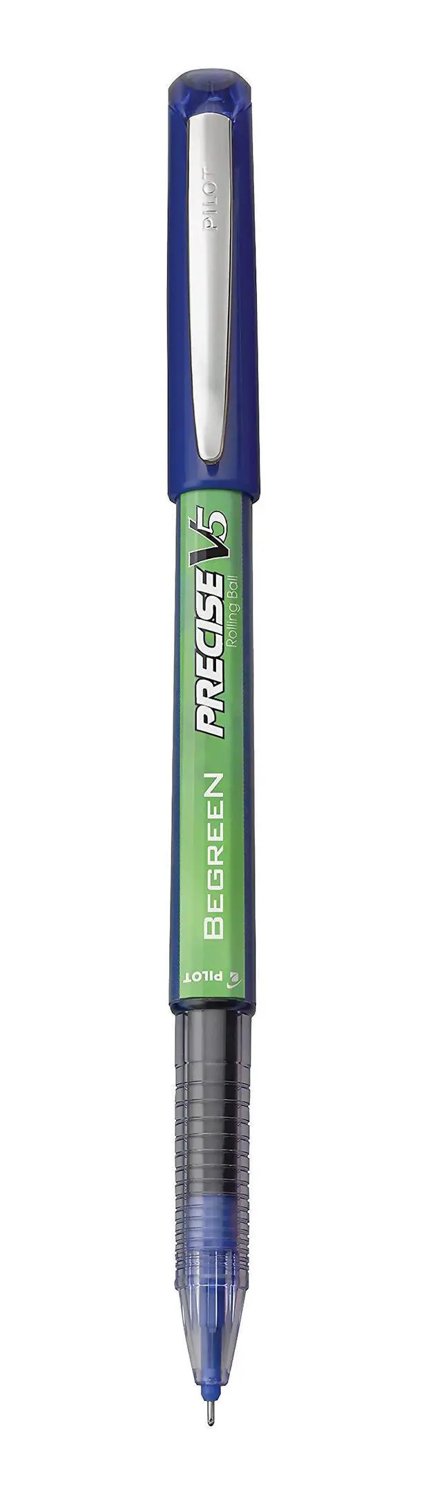 Alt view image 3 of 3 - Precise V5 BeGreen Rollerball Pens, Extra Fine Point 0.5 mm Blue Pen, Blue, Pack of 144