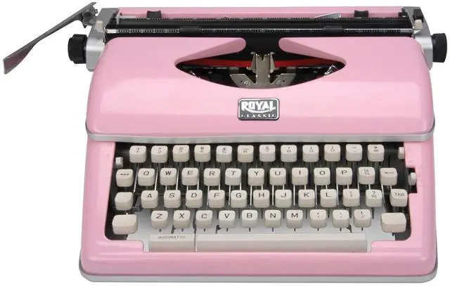 Main image of 79105Y Classic Manual Typewriter (Pink)