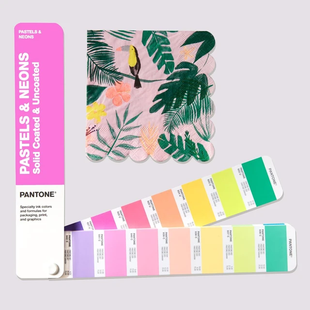 Alt view image 3 of 3 - Pastels & Neons Guide | Coated & Uncoated | More Colors Give You More Choices for Graphic Colors That Stand Out | GG1504C