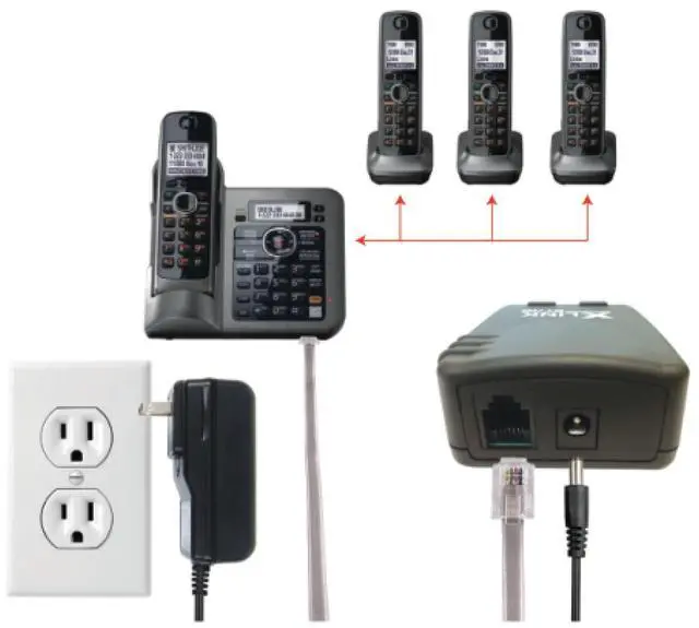 Alt view image 4 of 6 - Xtreme Technologies BT HD - Only High Definiton Audio Bluetooth Cell to Home Telephone Adapter (One Cell Phone)