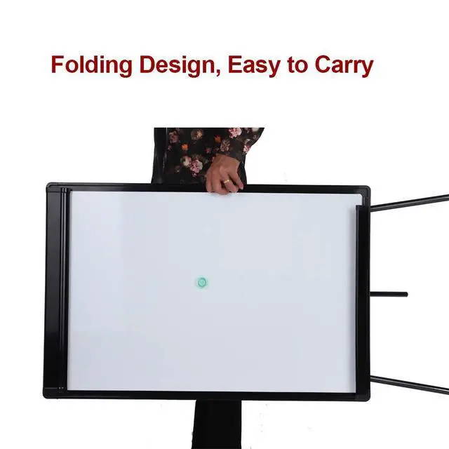 Alt view image 6 of 6 - Whiteboard Easel 36" x 24", 2 Pack Magnetic Dry Erase Easel on Tripod Stand | Height Adjustable 3' x 2' Magnetic Dry Erase Board on Tripod Stand, Includes Flip Chart Paper Pad,for Office Home & Classr