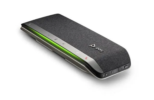 Alt view image 4 of 5 - Poly - Sync 40+ Bluetooth Smart Speakerphone (Plantronics) - Flexible Work Spaces - Connect to PC/Mac via Included BT600 Dongle and Smartphones via Bluetooth - Works with Teams, Zoom & More