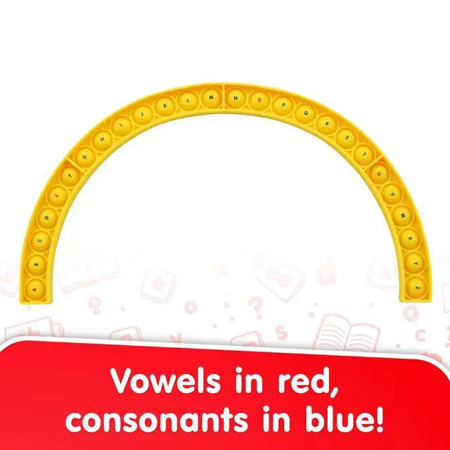 Alt view image 4 of 6 - Alphabet Arc Bubble Board, Double-Sided, Ages 4-7, Letter Recognition, K-2 (Pack of 4)