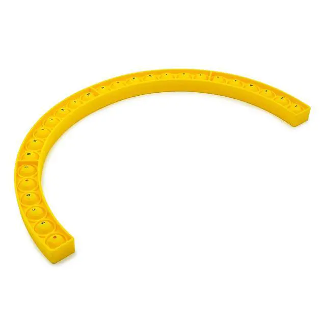 Alt view image 6 of 6 - Alphabet Arc Bubble Board, Double-Sided, Ages 4-7, Letter Recognition, K-2 (Pack of 4)