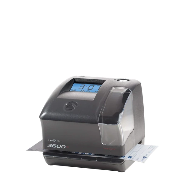 Alt view image 4 of 6 - 30% Recycled Time Cards (35100-10MB) for Pyramid Models 3500, 3500SS, 3600SS, and 3700 Time Clock and Document Stamp, Single Sided Time Sheets (4 X 9 In) - 1000 Time Cards | For Pyramid Models 3500, 3