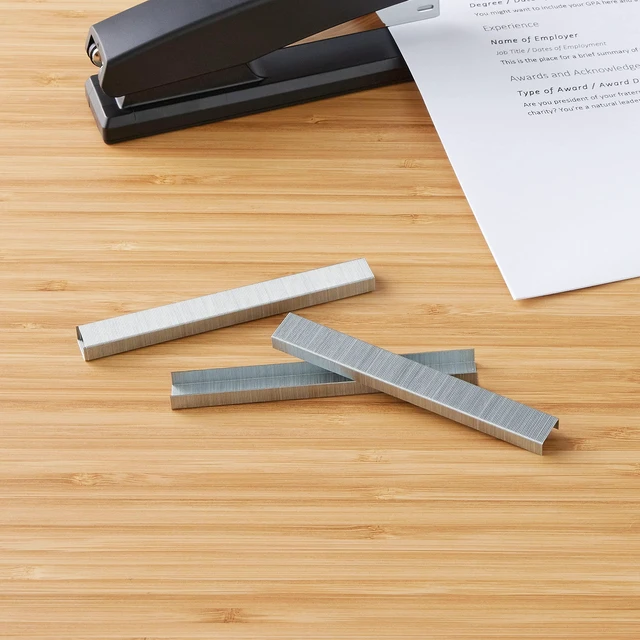 Alt view image 6 of 6 - Standard Stapler Staples, Value Pack, 500,000 Count, 100 Packs of 5000, Silver