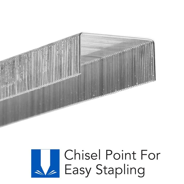 Alt view image 3 of 6 - Staples, Standard Staples for Desktop Staplers, 1/4" Length, 210/Strip, 5000/Box (35111), (Pack of 50)