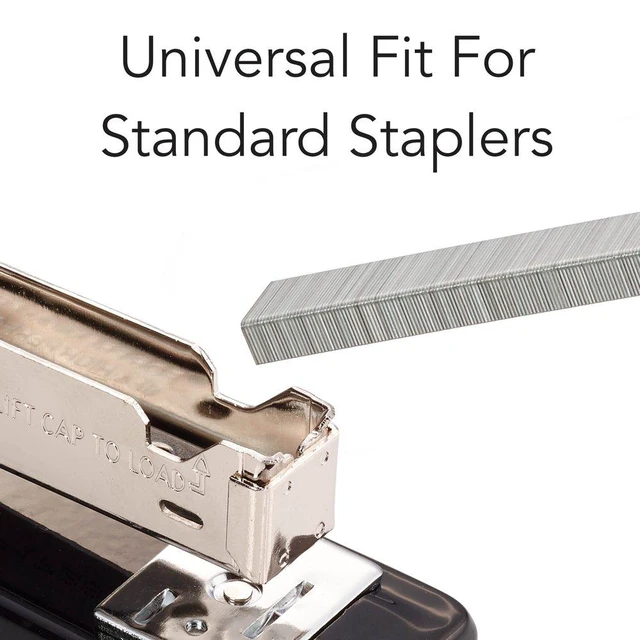 Alt view image 6 of 6 - Staples, Standard Staples for Desktop Staplers, 1/4" Length, 210/Strip, 5000/Box (35111), (Pack of 50)