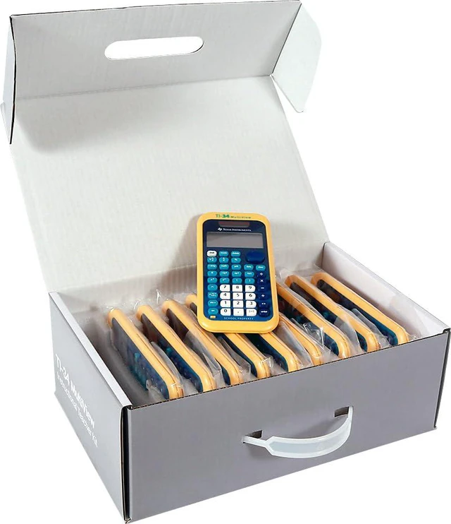Alt view image 2 of 2 - TI-34 MultiView Scientific Calculator - Teacher Kit (10 pack)
