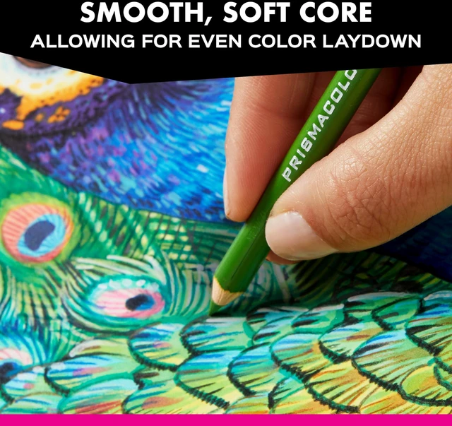 Alt view image 4 of 6 - Premier Colored Pencils, Soft Core, Assorted Colors, 132 Count - Durable, Vibrant, Ultra-Smooth, Adult Coloring, Drawing, Sketching, Arts & Crafts