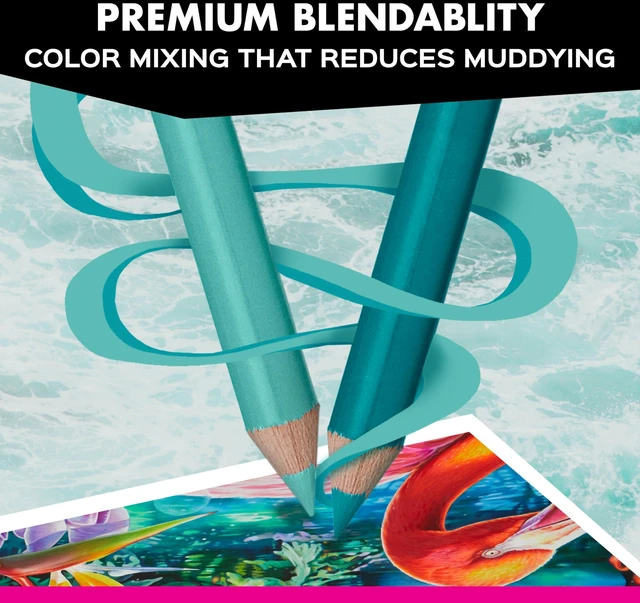 Alt view image 5 of 6 - Premier Colored Pencils, Soft Core, Assorted Colors, 132 Count - Durable, Vibrant, Ultra-Smooth, Adult Coloring, Drawing, Sketching, Arts & Crafts