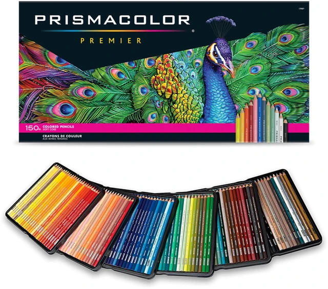 Main image of Premier Colored Pencils, Soft Core, Assorted Colors, 150 Count - Durable, Vibrant, Ultra-Smooth, Adult Coloring, Drawing, Sketching, Arts & Crafts
