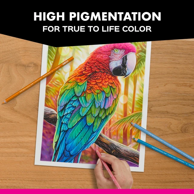Alt view image 6 of 6 - Premier Colored Pencils, Soft Core, Assorted Colors, 150 Count - Durable, Vibrant, Ultra-Smooth, Adult Coloring, Drawing, Sketching, Arts & Crafts