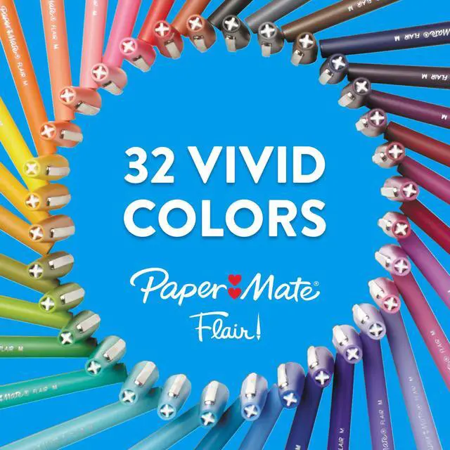 Alt view image 2 of 6 - Flair Felt Tip Pens, Medium Point (0.7mm),Back to School, Teacher Supplies, Arts & Crafts (Pack of 288)