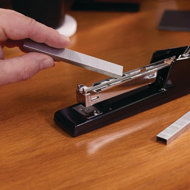 Alt view image 4 of 6 - Stapler,30 Sheet Capacity,747 Classic Stapler,Jam Free,Metal,Black (74701),(Pack of 12)