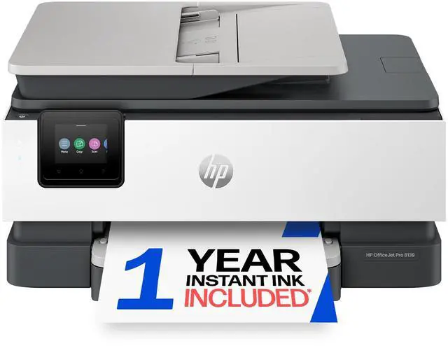 Main image of OfficeJet Pro 8139 Wireless All-in-One Color Inkjet Printer, Print, Scan, Copy, Fax, ADF, Duplex Printing Best-for-Home-Office, 1 Year Trial of Instant Ink Included, AI-Capable (C2VK3A)