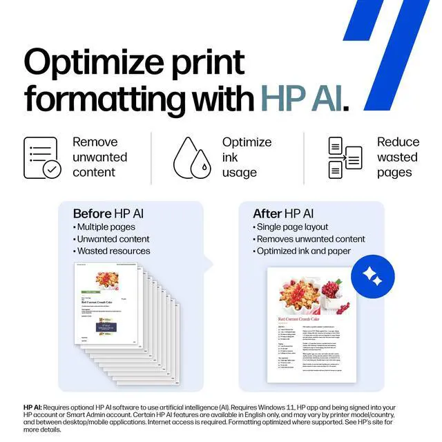Alt view image 4 of 6 - OfficeJet Pro 8139 Wireless All-in-One Color Inkjet Printer, Print, Scan, Copy, Fax, ADF, Duplex Printing Best-for-Home-Office, 1 Year Trial of Instant Ink Included, AI-Capable (C2VK3A)