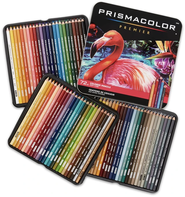 Main image of Premier Colored Pencils, Soft Core, Assorted Colors, 72 Count - Durable, Vibrant, Ultra-Smooth, Adult Coloring, Drawing, Sketching, Arts & Crafts