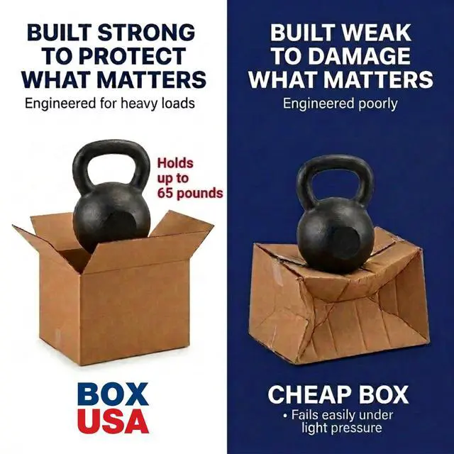 Alt view image 4 of 6 - Shipping Boxes Medium 20"L x 15"W x 10"H 20-Pack - Corrugated Cardboard Box for Moving, Mailing, Packing, Packaging and Storage