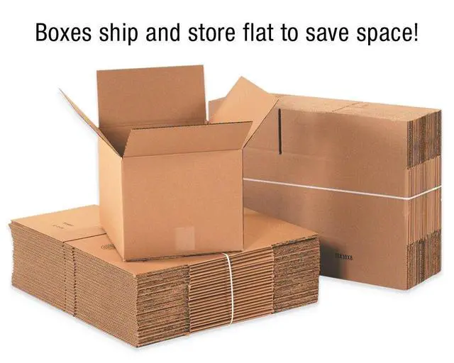 Alt view image 5 of 6 - Shipping Boxes Medium 20"L x 15"W x 10"H 20-Pack - Corrugated Cardboard Box for Moving, Mailing, Packing, Packaging and Storage