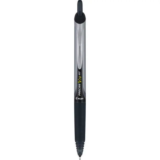 Alt view image 2 of 4 - Precise V10 RT Refillable & Retractable Rolling Ball Pens, Bold Point 1 mm, Blue(Pack of 144)