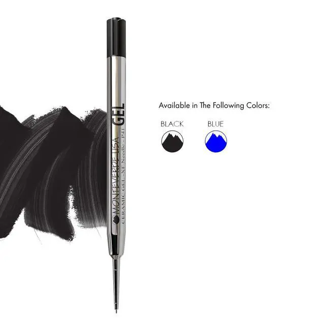Alt view image 2 of 5 - Capless Gel Refill to Fit Parker, Extra Fine, Black, 50 Pack | Capless gel refill offers smooth, clean writing with bold color for compatible ballpoint pens