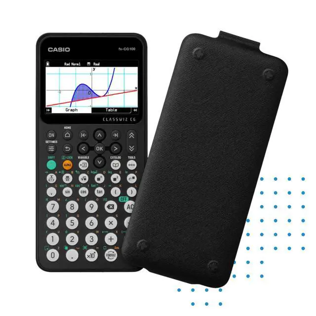Alt view image 2 of 6 - fx-CG100 ClassWiz® Color Graphing Calculator with 3D Graph & Python | Large High-Res Display, Basic & Advanced Functions | Ideal for Exams, STEM, Programming & Advanced