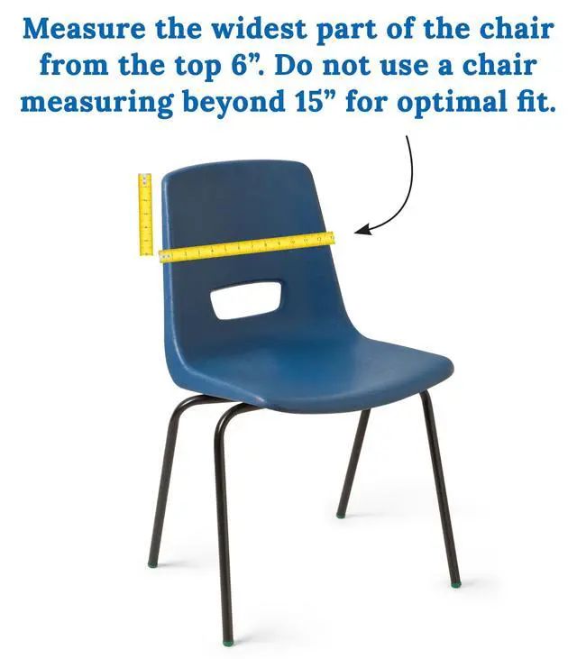 Alt view image 5 of 6 - Carson Dellosa 12-Piece Chairback Buddy Pocket Chart Chair Set, 15" W x 19" H Desk Buddy Pocket Organizer With Name Tag, Back of Chair Organizer for Classroom Supplies, Chair Pockets for Classroom
