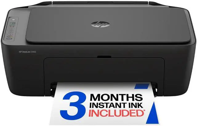 Main image of DeskJet 2955 Wireless All-in-One Color Inkjet Printer, Scanner, Copier, Best-for-Home, 3 Month Trial of Instant Ink Included, AI-Capable (A24HJA)