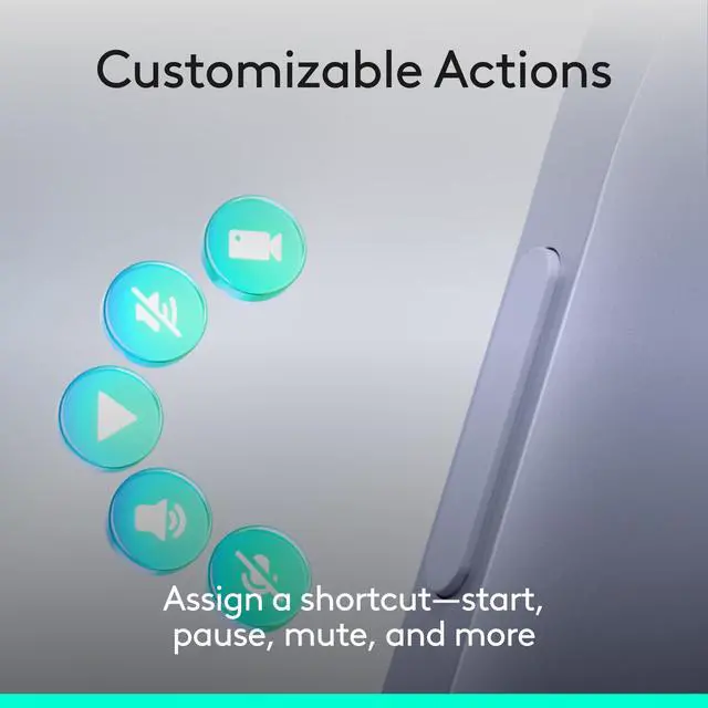 Alt view image 5 of 6 - Spotlight 2 Presentation Remote Wireless Clicker - Light Lilac | Clicker with haptics, digital highlighting, customizable actions, laser pointer, quick charge, Bluetooth, USB-C