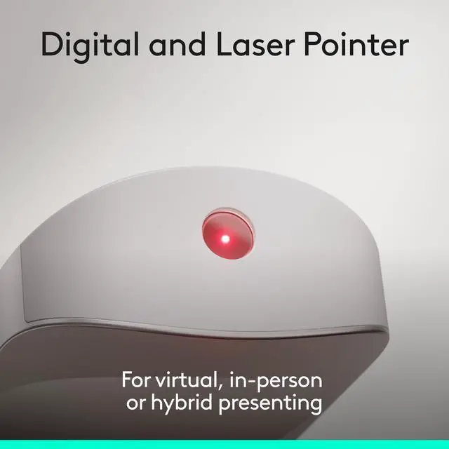 Alt view image 6 of 6 - Spotlight 2 Presentation Remote Wireless Clicker Haptics - Sand | Haptics, digital highlighting, customizable actions, laser pointer, quick charge, Bluetooth, USB-C