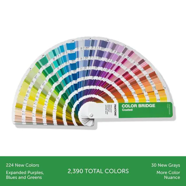 Alt view image 3 of 5 - Color Bridge Guide Coated | to CMYK, RGB & HTML Color Matching Fan Deck for Graphic Design, Branding & Print | GG6103B