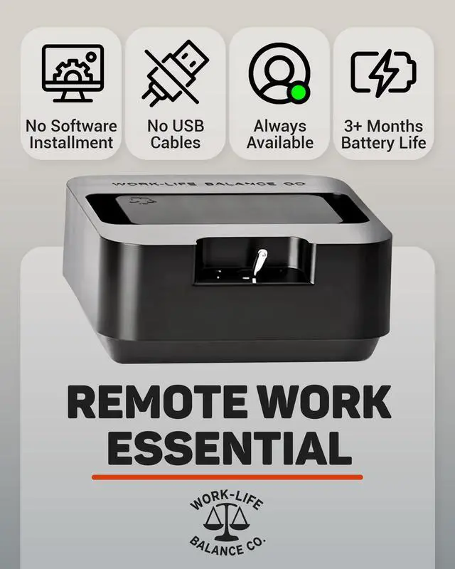 Alt view image 4 of 7 - Mechanical Mouse Jiggler, No USB, Cordless, Silent Undetectable Mouse Mover