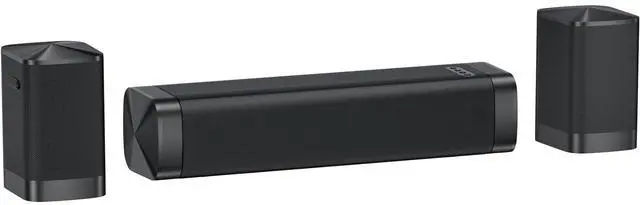 Main image of Center Channel Speakers Sound Bar, Dolby Digital Plus, 110W Sound Bar for Smart TV, Bluetooth/ARC/Opt/AUX, Home Theater Surround Sound System