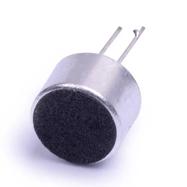 Alt view image 3 of 4 - 10Pcs Cylindrical Electret Condenser Microphone Pickup with 2 Pins 9×7mm for Arduino (Pack of 10) CYT1013