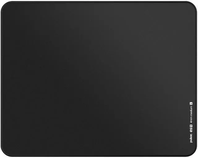 Main image of Pulsar - eS1 Esports Professional Level Gaming Mouse Pad 4mm Thickness Anti-Slip Base Anti-Fray Precision Stitching Medium to high Glide Speed 16.5in x 13in (L, Black)