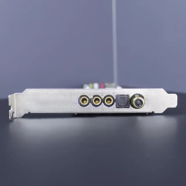 Alt view image 6 of 7 - ST113 PCIe Sound Card, SSS1700+ES9018K2M Dual-Chip Audio Decoder with 3.5mm MIC-in, 3.5mm PH-Out, SPK-Out, SPDIF Optical and Coaxial Digital Output