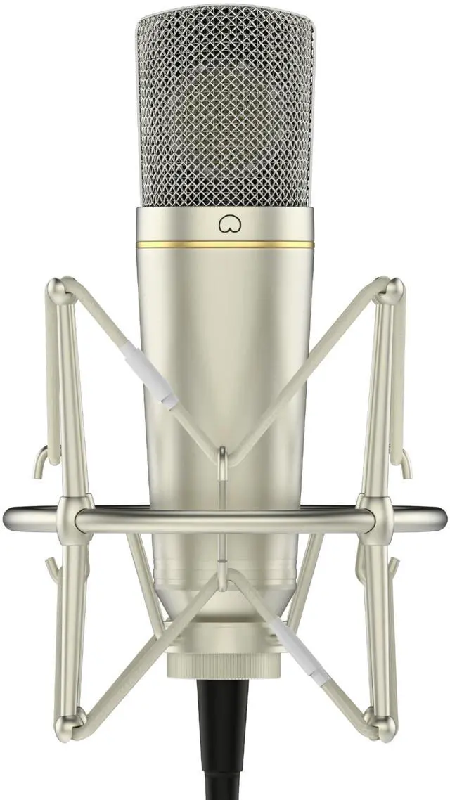 Main image of MA-67 Studio Condenser Microphone, 34mm Gold Large Diaphragm Capsule, Including Hydro Pop Filter, Metal Shock Mount, XLR Cable and Mic Bag - For Music Production, Vocal Recording and Podcasting