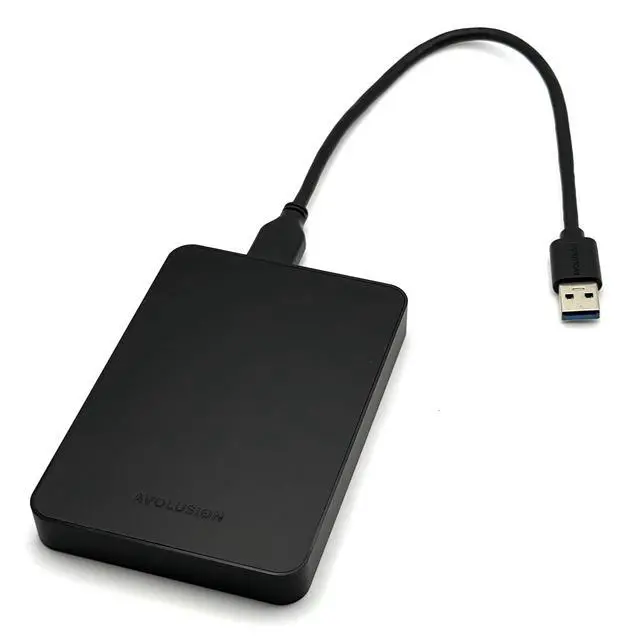 Alt view image 4 of 6 - Z2-S 1TB USB 3.0 Ultra Slim External Hard Drive/Pocket Drive (for Windows, MacOS, Xbox, PlayStation)