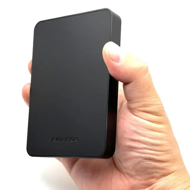 Alt view image 5 of 6 - Z2-S 1TB USB 3.0 Ultra Slim External Hard Drive/Pocket Drive (for Windows, MacOS, Xbox, PlayStation)