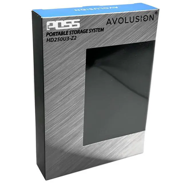 Alt view image 6 of 6 - Z2-S 1TB USB 3.0 Ultra Slim External Hard Drive/Pocket Drive (for Windows, MacOS, Xbox, PlayStation)