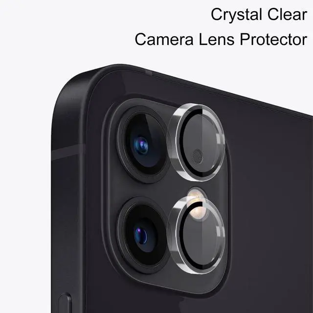 Alt view image 6 of 6 - Compatible with iPhone 11 Case with 2pcs Screen Protectors and 1pcs Camera Lens Protector, Clear Crystal Phone Case Compatible with iPhone 11 6.1 Inch