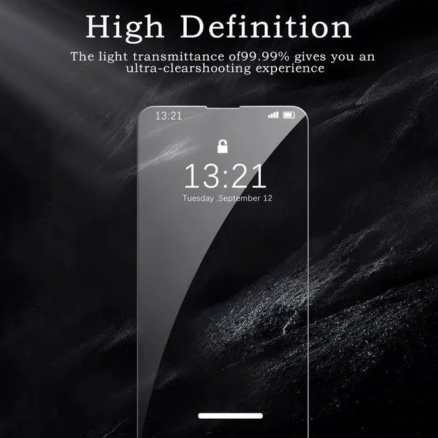 Alt view image 4 of 7 - 3 Pack Screen Protector for iPhone 16 Plus+2 Pack Camera Lens Protector, Tempered Glass Film, Ultra HD 9H Hardness Case Friendly Anti Scratch Bubble Free Ultra Resistant