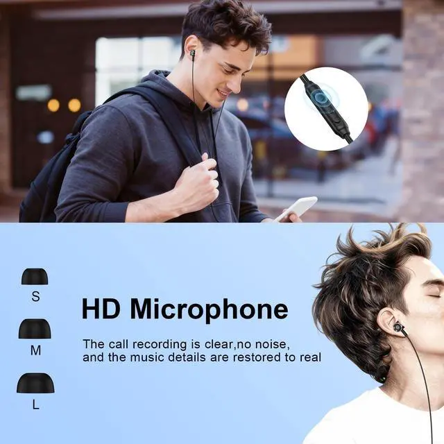 Alt view image 4 of 7 - Samsung Wired Headphones in-Ear Earbuds for Samsung Galaxy A17 5G A16 A15 S26 S25 Ultra S24 S23 S22 S21 Z Flip 7 Z Fold 7 USB C Earphones with Mic,Built-in Remote to Control Music, Phone Calls, Volume