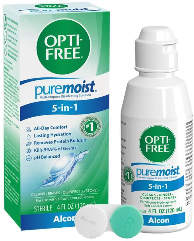 Main image of Puremoist Multi-Purpose Contact Lens Solution, 10 Fl Oz