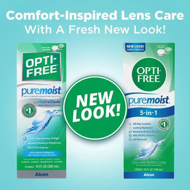 Alt view image 2 of 6 - Puremoist Multi-Purpose Contact Lens Solution, 10 Fl Oz