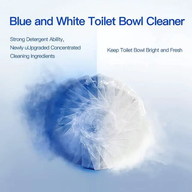 Alt view image 6 of 7 - Toilet Bowl Cleaners 40 PACK, Long-Lasting Toilet Bowl Cleaner Tablets with Sustained-Release Technology Against Tough Stains,Automatic Toilet Cleaner for Deodorizing & Descaling