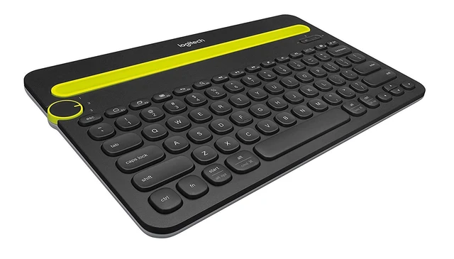 Alt view image 2 of 7 - Wireless Bluetooth Keyboard for Multi-Devices K480 - Works with Windows, Mac, iPad Tablet, Android and Smartphones - Bulk Packaging - Black